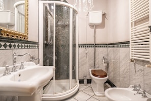 Shower, hair dryer, bidet