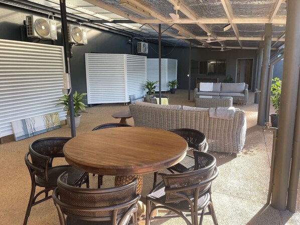 Udendørs spisemuligheder