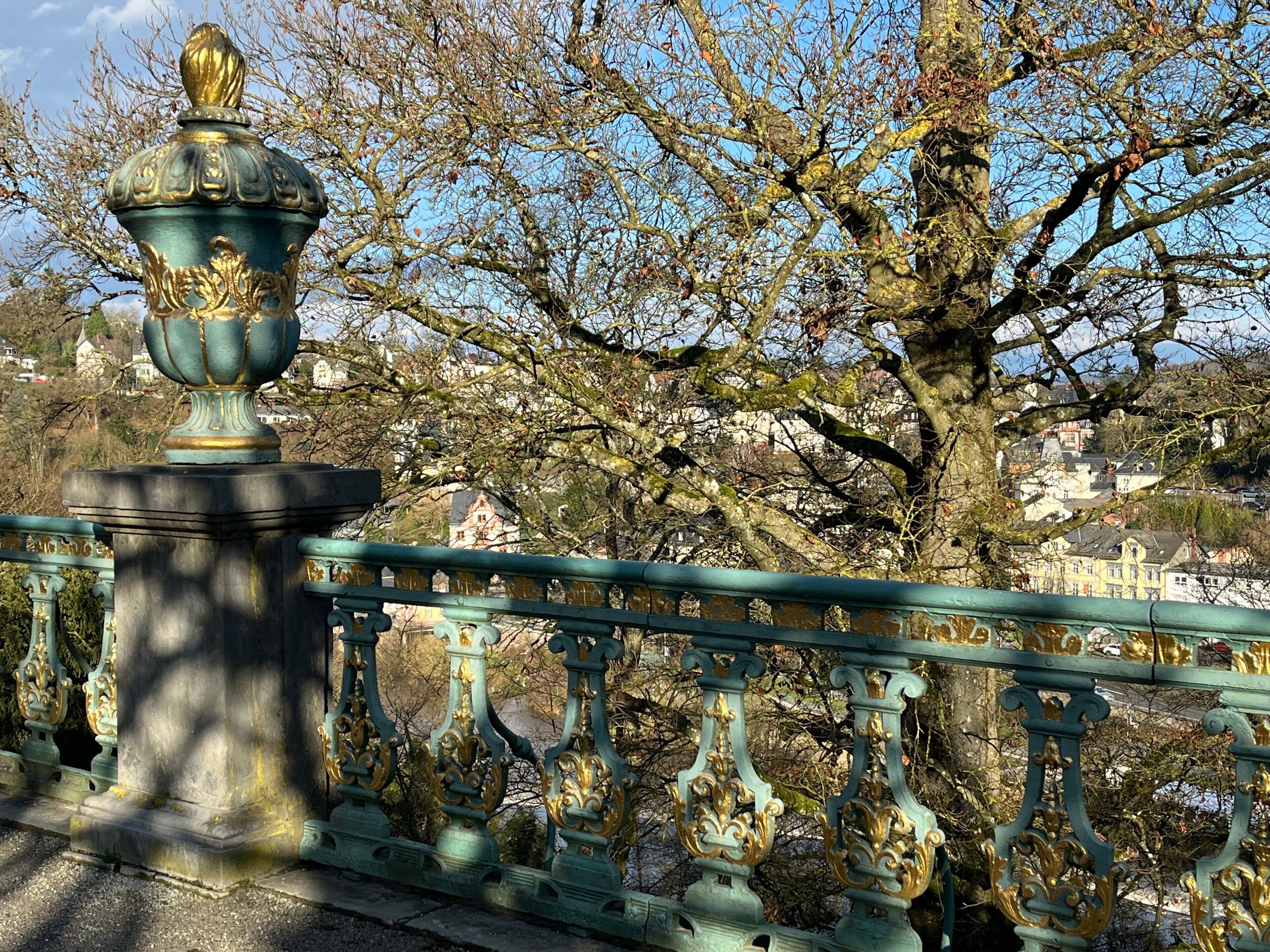 Blick von der Unterkunft