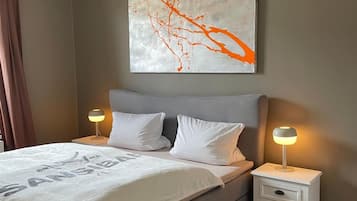 2 quartos, ferros/tábuas de passar roupa, Wi-Fi de cortesia