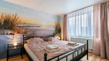 2 Schlafzimmer, kostenloses WLAN, Bettwäsche