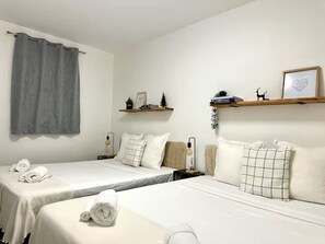 3 habitaciones, cuna de viaje, wifi gratis y ropa de cama 