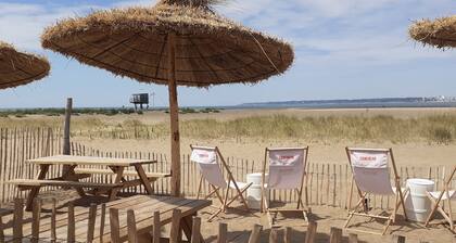 Appartement confortable avec jardin privatif, proche plage, idéal pour couple