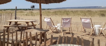 Gemütliche Wohnung mit privatem Garten, strandnah, ideal für Paare