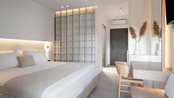 Deluxe-Studiosuite, 1 King-Bett | Bügeleisen/Bügelbrett, kostenloses WLAN