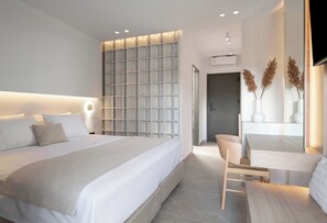 Suite estudio Deluxe, 1 cama de matrimonio grande | Tabla de planchar con plancha y wifi gratis