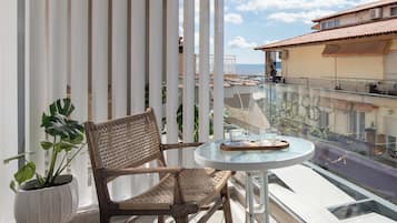 Deluxe-studiosuite - 1 kingsize-seng | Balkon
