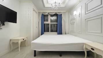 1 bedroom, WiFi, bed sheets, wheelchair access