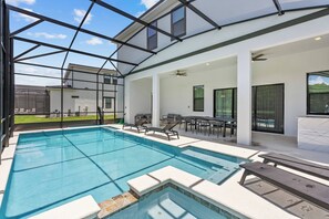 Piscine chauffée