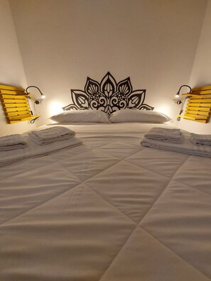 2 chambres, draps fournis