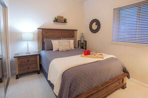 3 bedrooms, iron/ironing board, travel cot, WiFi