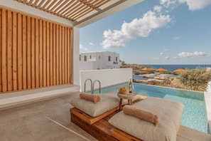 Deluxe Suite, Balcony, Sea View - Aelo Mykonos hotel (Mykonos)