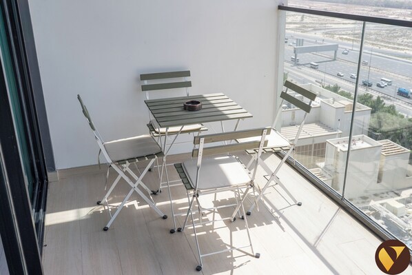 Luxury Apartment, Balcony, City View | Balcony