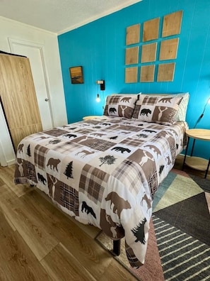 2 habitaciones, cuna de viaje, wifi y ropa de cama 
