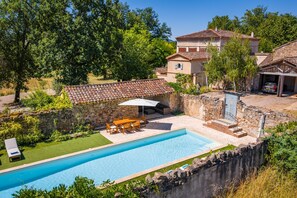 Una piscina climatizada