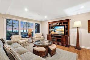 Smart TV - 1418 South Beach Villa @ Sea Pines | Oceanfront Bliss | Pool & Tennis (Hilton Head Island)