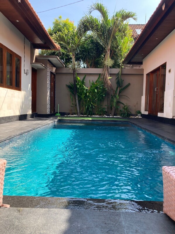 Outdoor pool - 2-bedroom villa in charming Bali, escape to your own slice of paradise. (Bali)