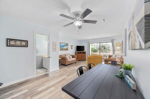 Smart TV, DVD player, stereo