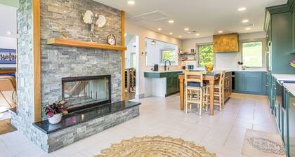 Walk to Bethel Woods: Family Home w/ Deck & Views!