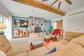 House (5 Bedrooms) | Front of property - ORV Trail Access! Spacious Onaway Family Retreat (Onaway)