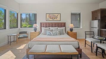 1 bedroom, internet, bed sheets