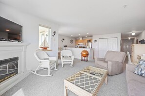 Smart-TV, Kamin, DVD-Player, Videothek