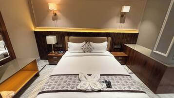 Värdeförvaringsskåp på rummet, gratis wi-fi och sängkläder