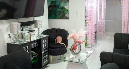 Charming 2-bedroom apartment with AC, WiFi in nice Santiago de los Caballeros