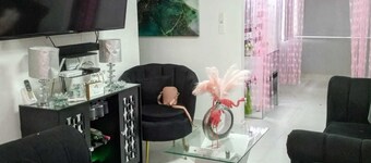 Charming 2-bedroom apartment with AC, WiFi in nice Santiago de los Caballeros