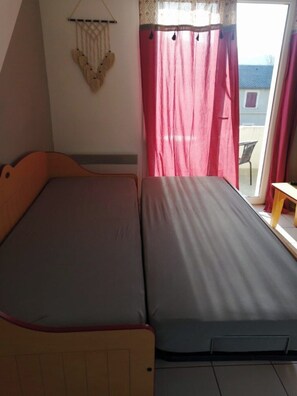 1 slaapkamer, beddengoed