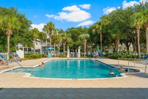 A heated pool - Gulf-Front Luxury Home w/ Panoramic Views • Private Pool • Carillon Beach (Panama City Beach)