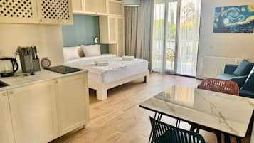 In-room safe, blackout curtains, iron/ironing board, free WiFi