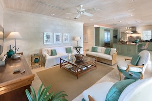 Villa, 4 Bedrooms | Ruang tamu