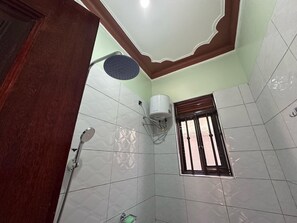 Towels, soap, toilet paper