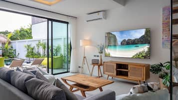Luxury-Villa, Bergblick | Wohnzimmer