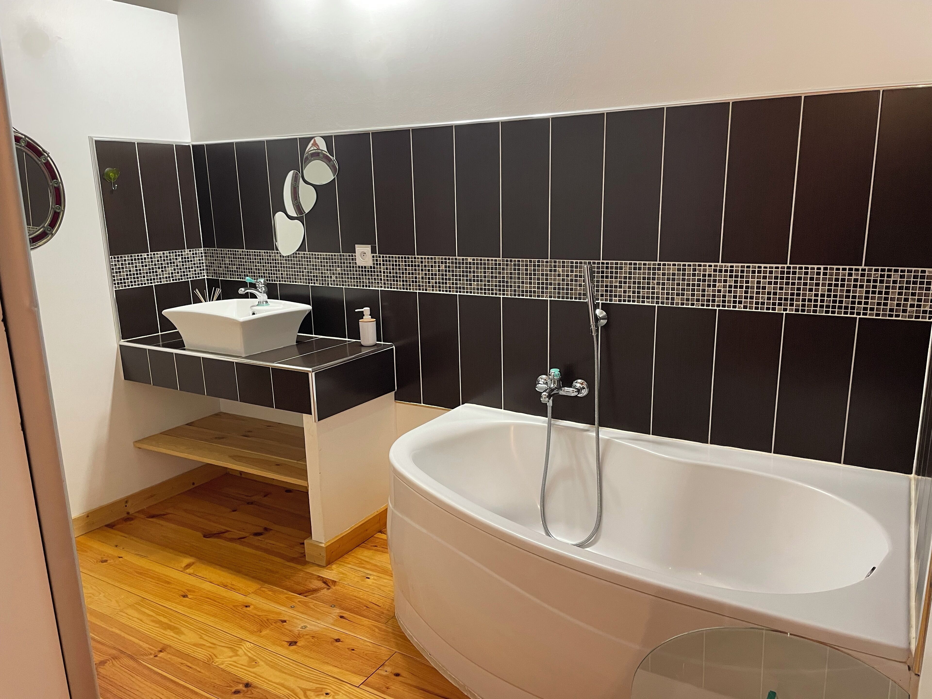 Dusche, Handtücher