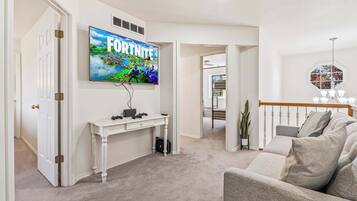 TV, video games, offices