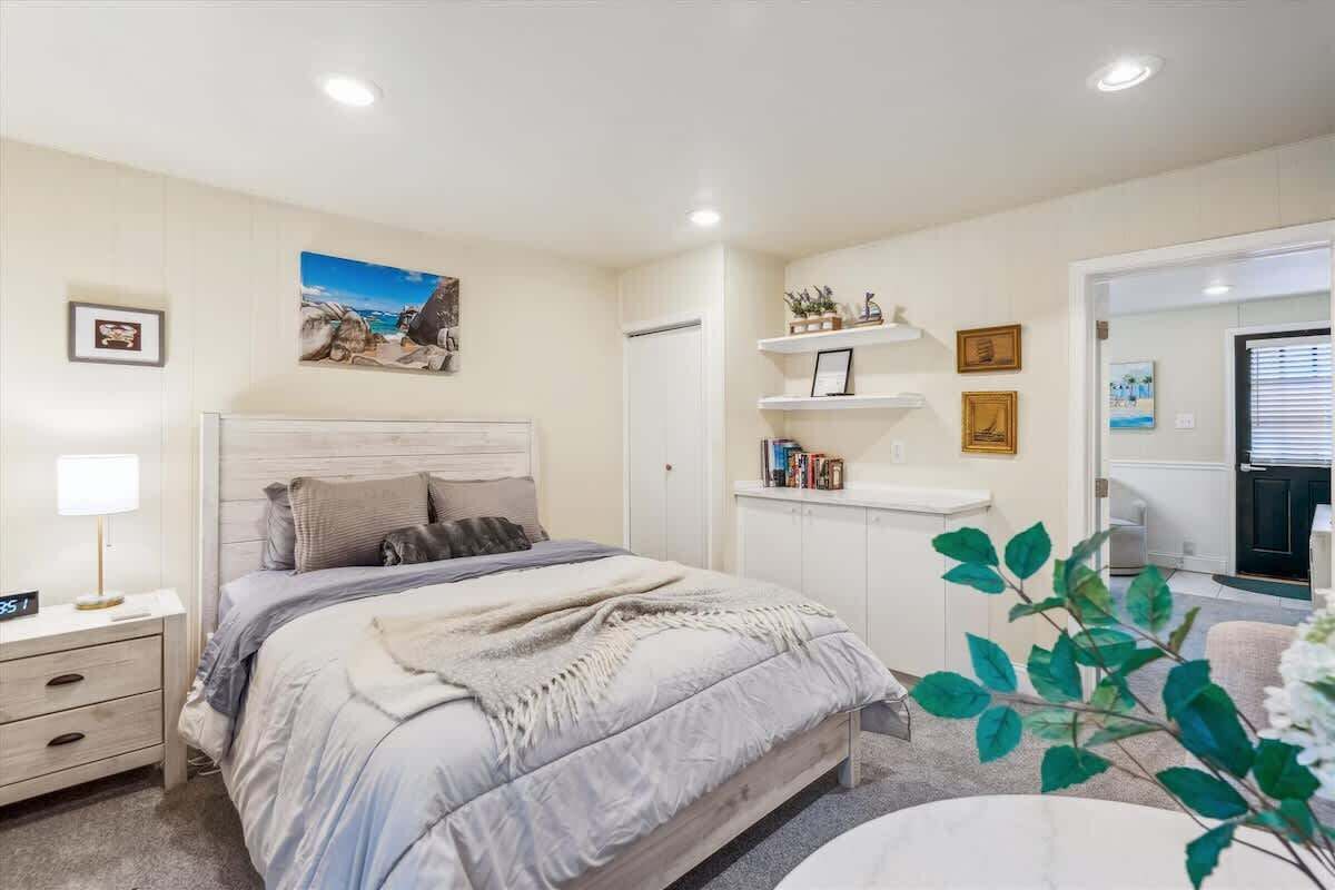 1 habitación, tabla de planchar con plancha y wifi 