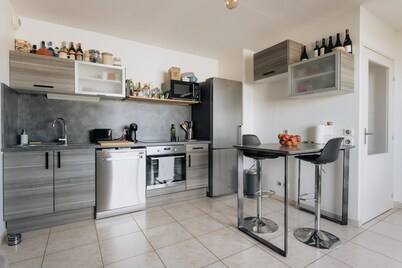 Appartement piscine et Mer Sète Villeroy Plage de la Fontaine Promenade du Lido