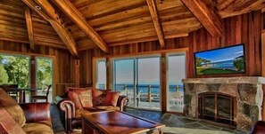 تلفزيون، مدفأة