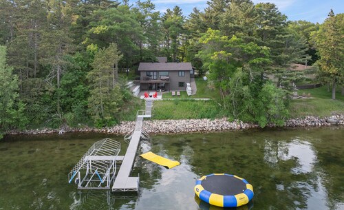 Family Fun | Swim LilyPad + Trampoline | Game Room