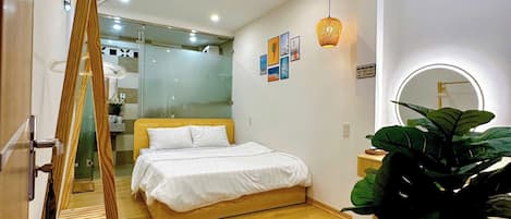 Basic Double Room, 1 Queen Bed, City View