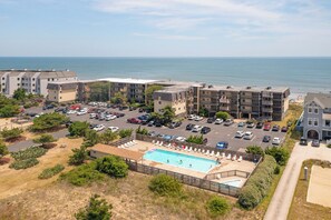 Exterior - Oceanfront condo in the heart of Kill Devil Hills! (Kill Devil Hills)
