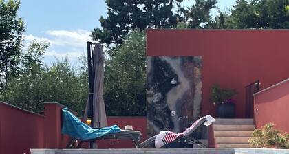 "Les Chants Vallonnés " Villa in Spéracèdes, sea view, swimming pool, peace and comfort