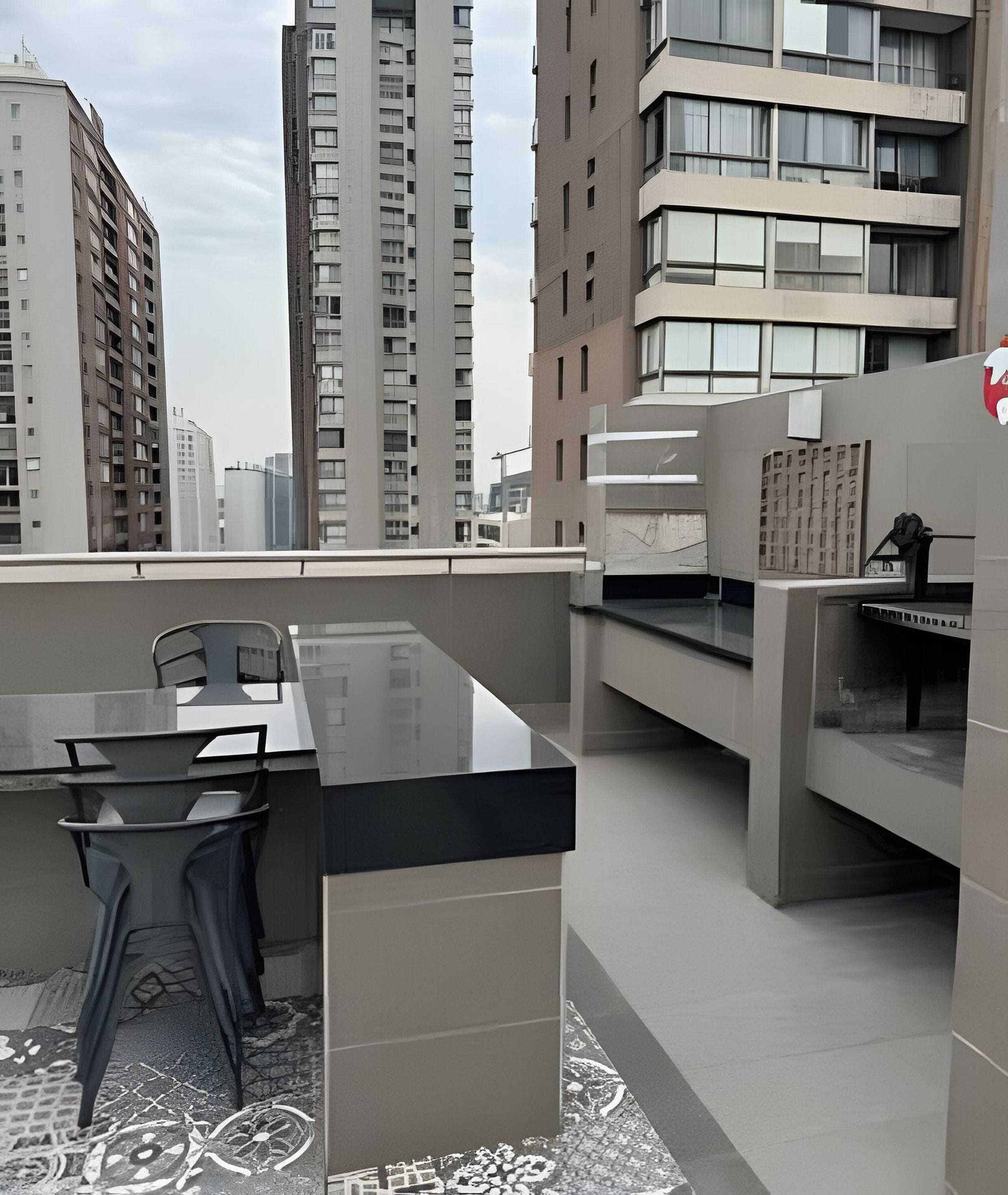 아파트 | 야외 식당