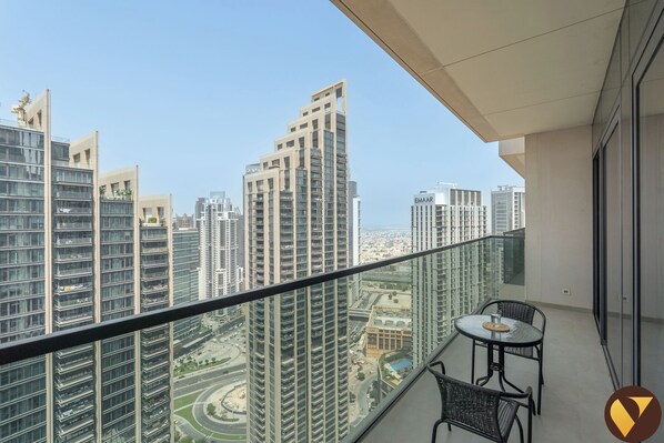 Luxury Apartment, Balcony, City View | Balcony