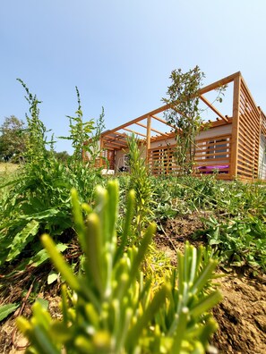 40-inch TV with cable channels - VioVillas Agriturismo Glamping Arezzo (Arezzo)