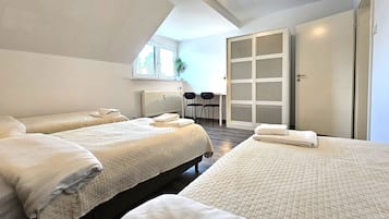 Apartemen Keluarga, pemandangan halaman | Wi-Fi gratis