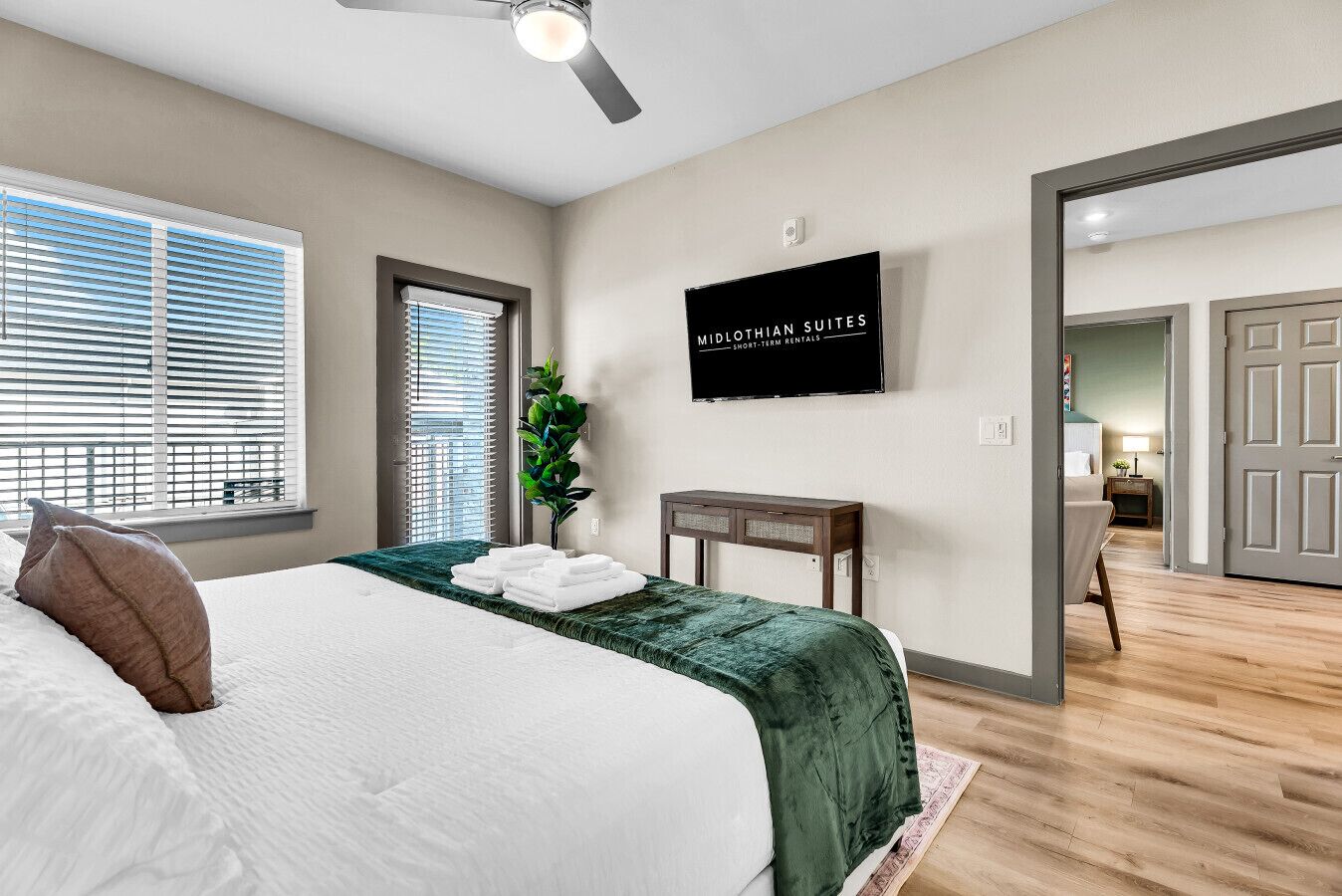 2 dormitorios, escritorio, cuna de viaje y wifi gratis