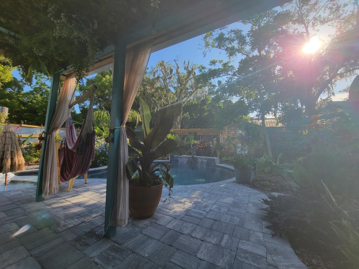 Photo 49 of Unique and tranquil pool home just steps from delightful downtown St. Augustine.